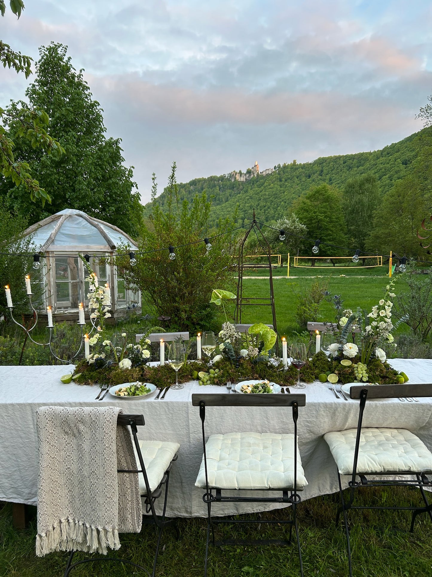 Exclusive Dinner "Colours of Garden"