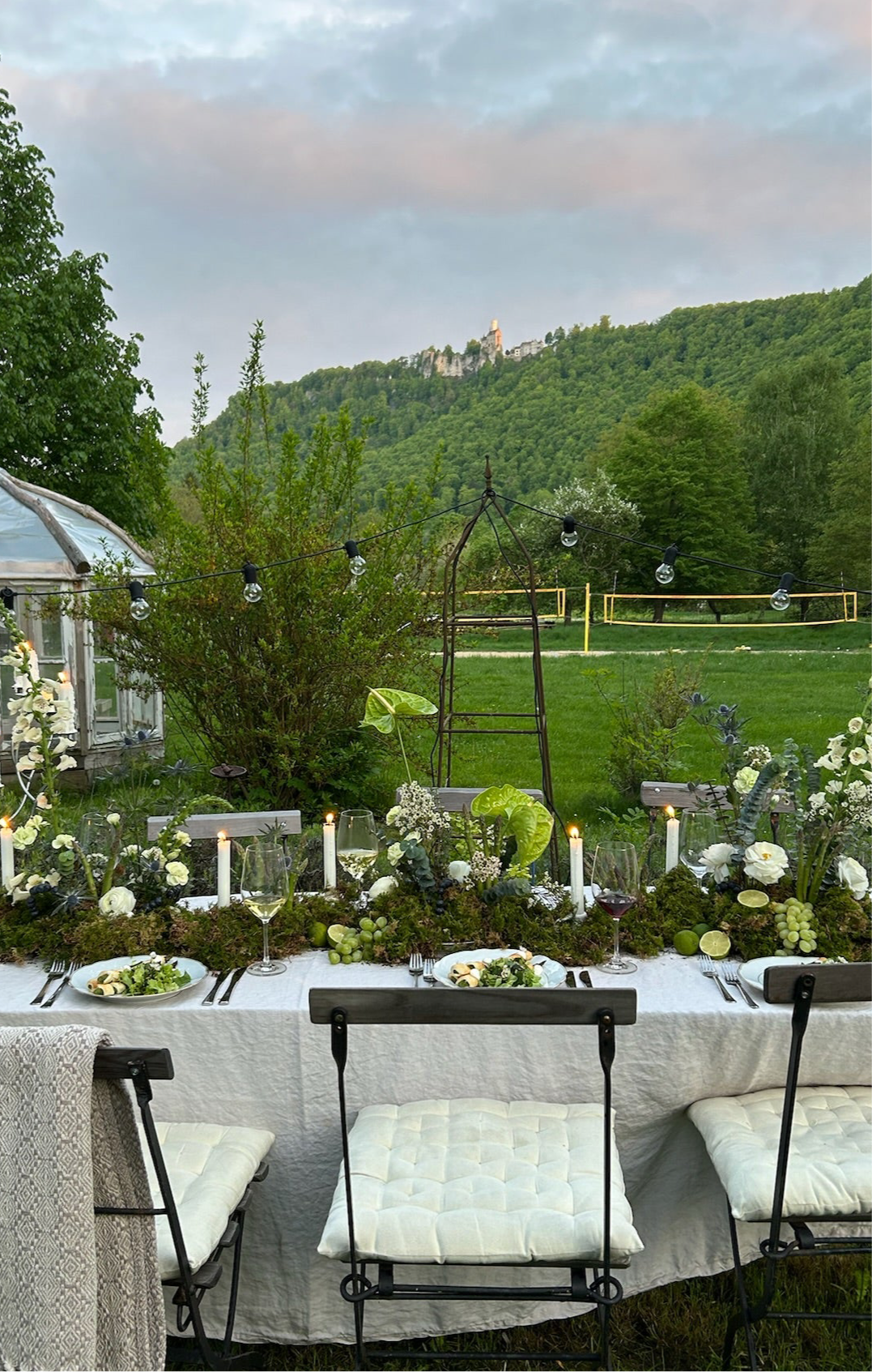 Exclusive Dinner "Colours of Garden"