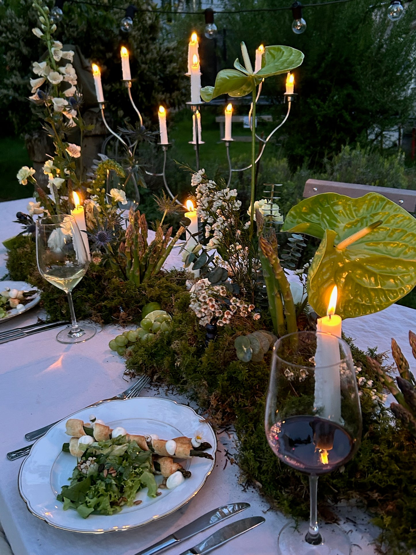 Exclusive Dinner "Colours of Garden"