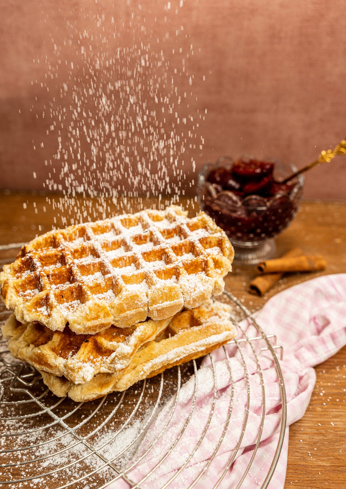 Rezept: Belgische Waffeln