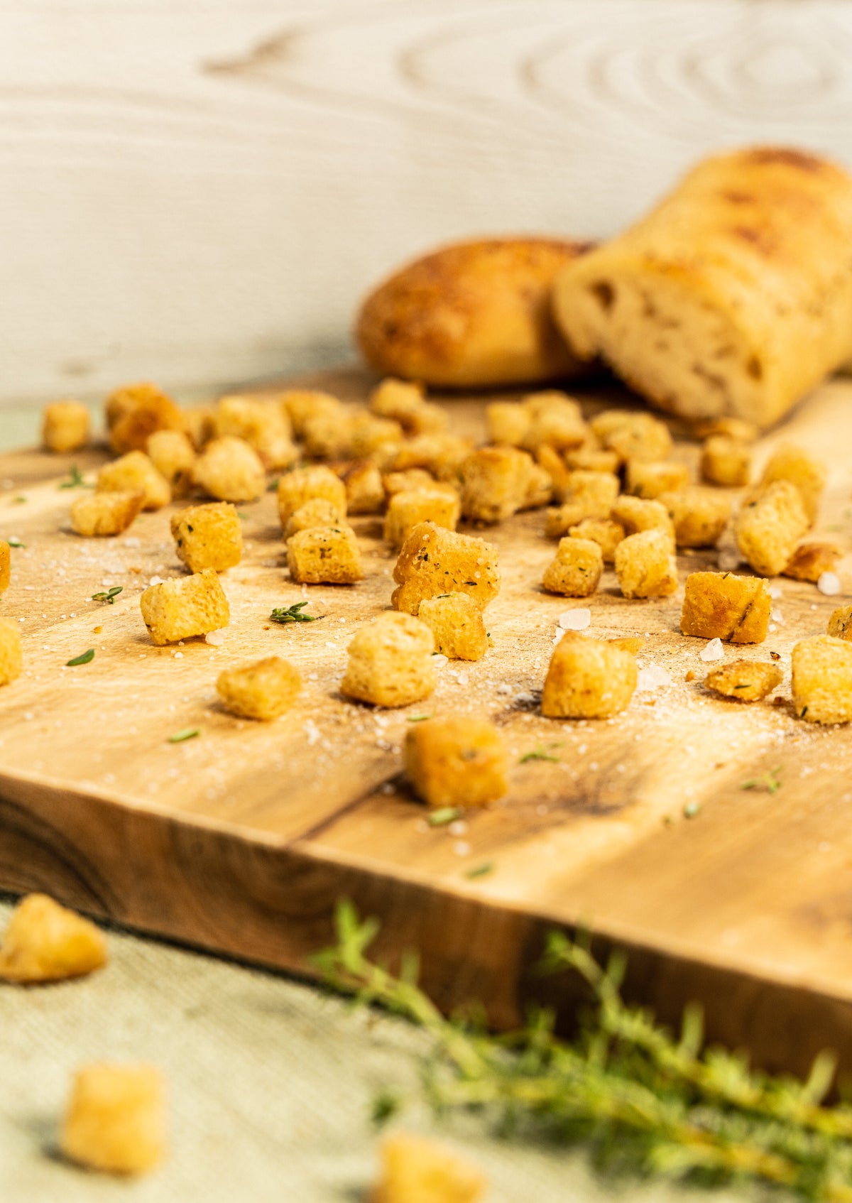 Rezept: Thymian-Croûtons