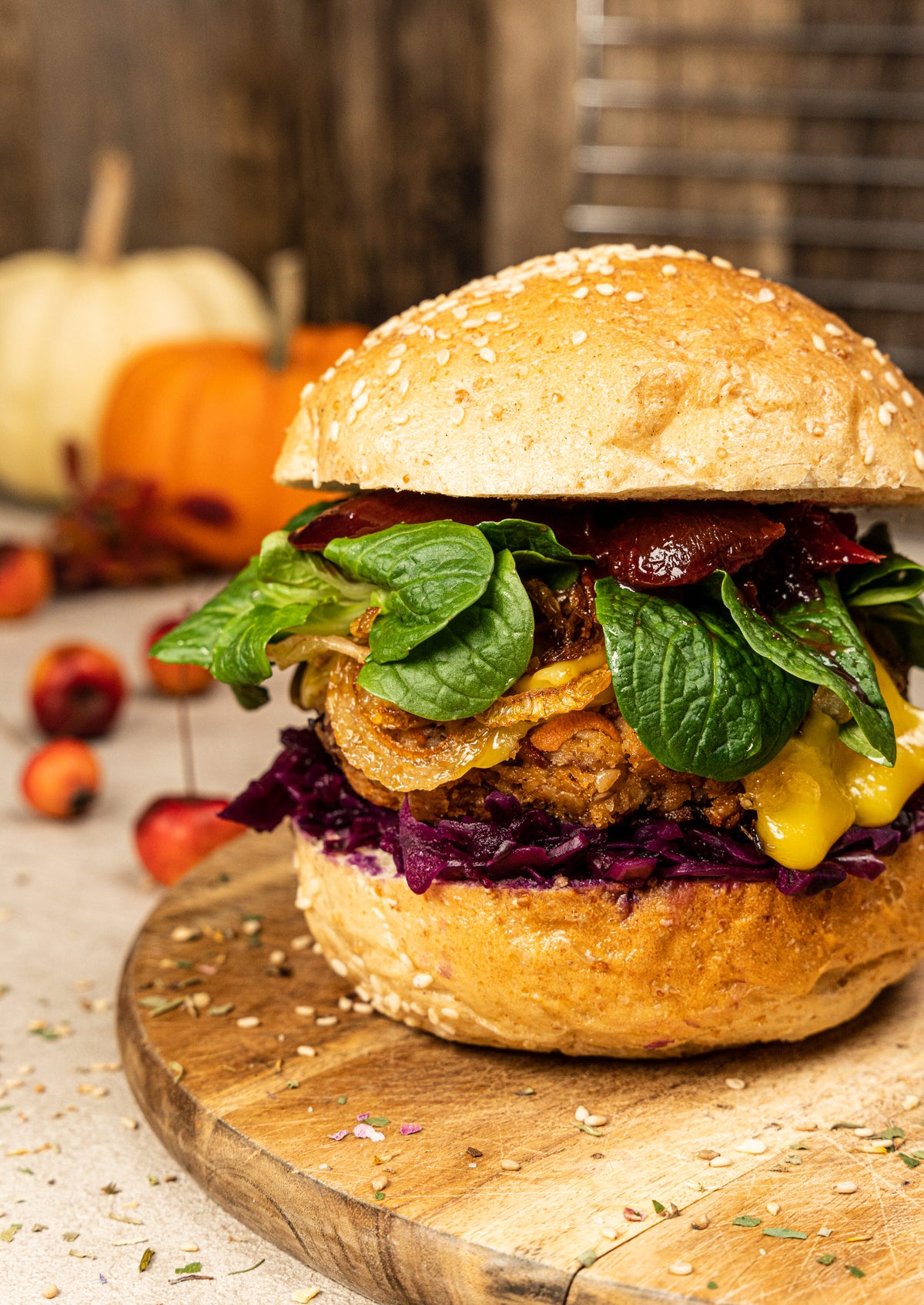 Rezept: Herbst-Burger