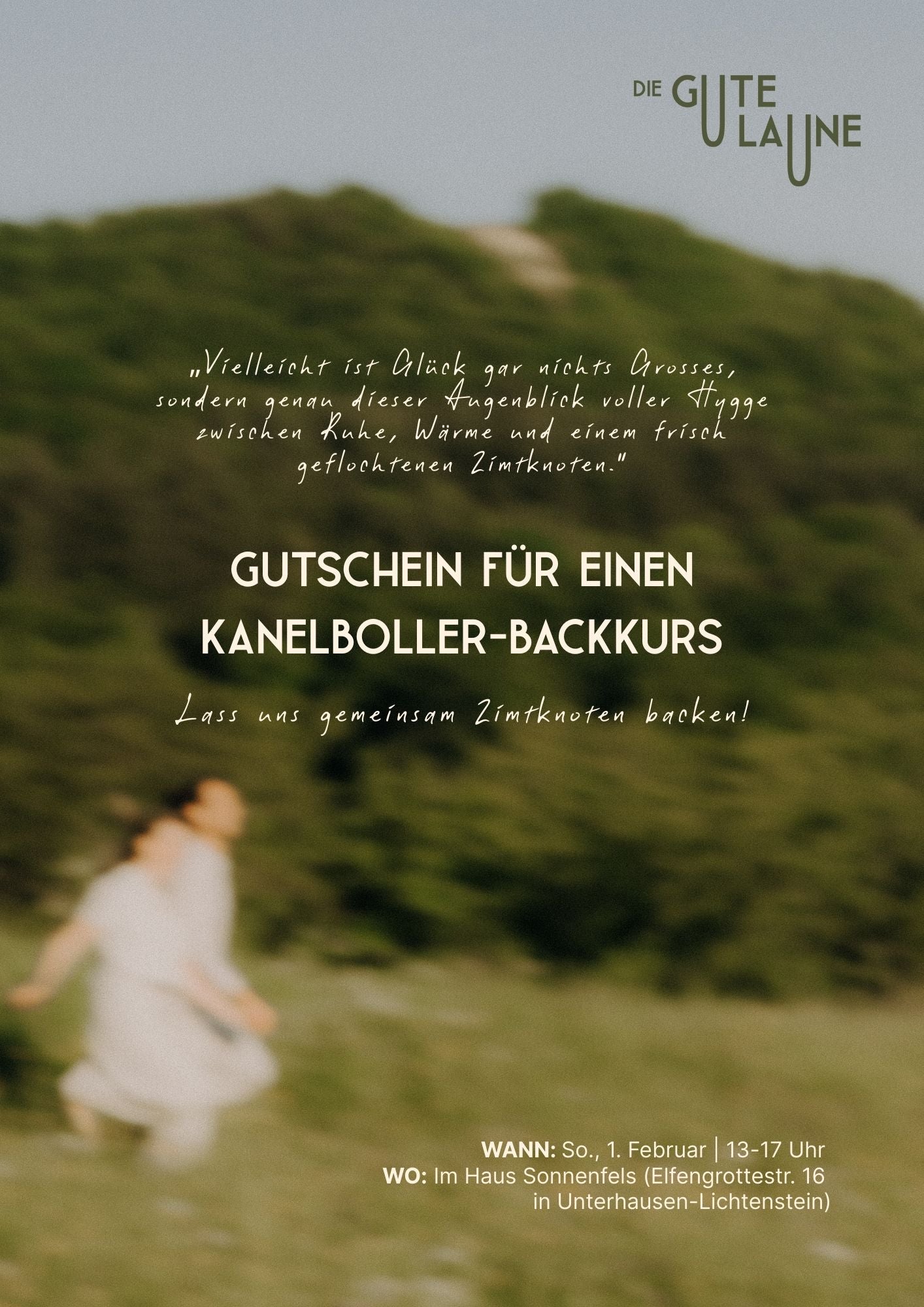 Gutschein: Skandinavischer Zimtschnecken-Workshop