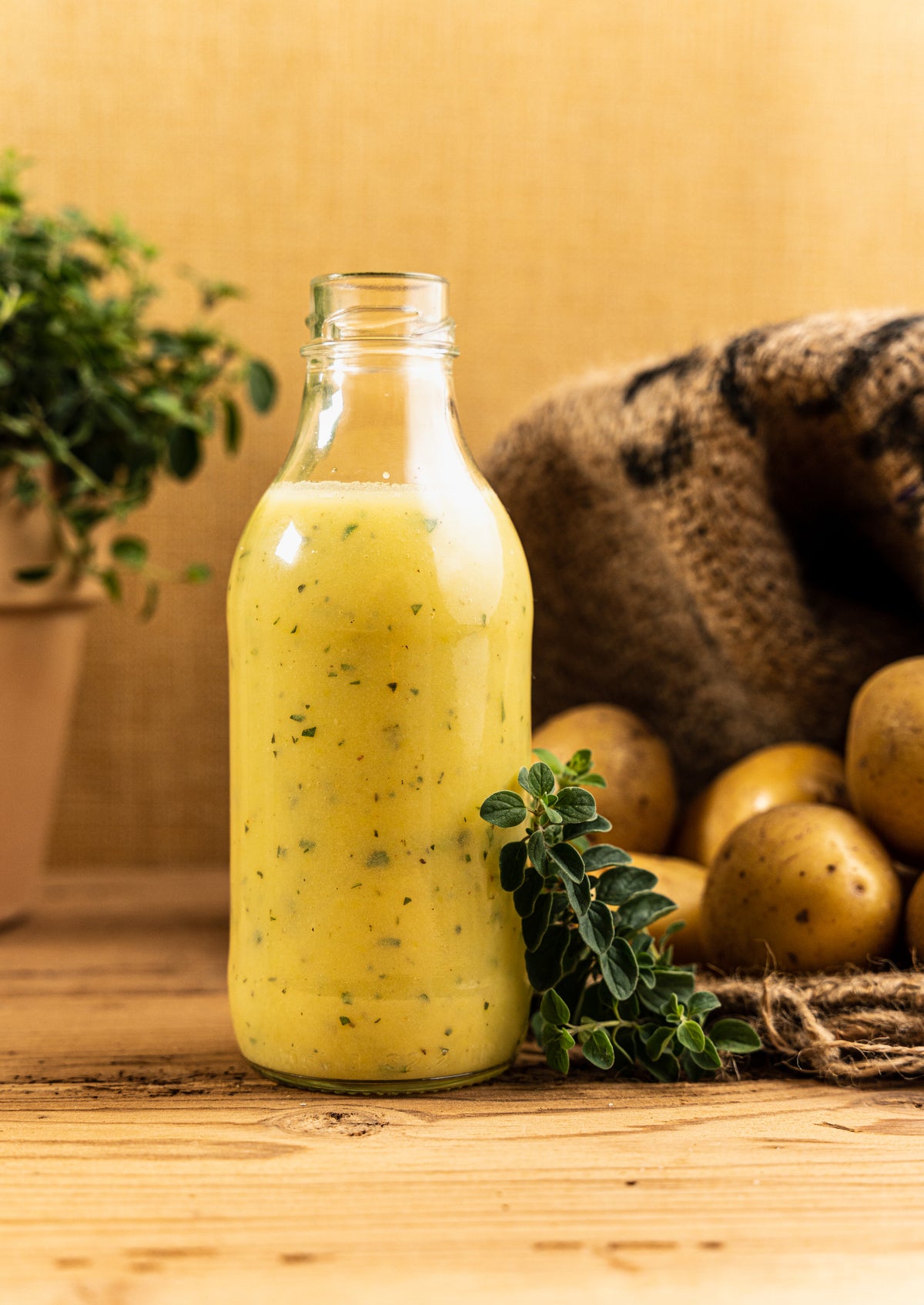 Rezept: Kartoffeldressing