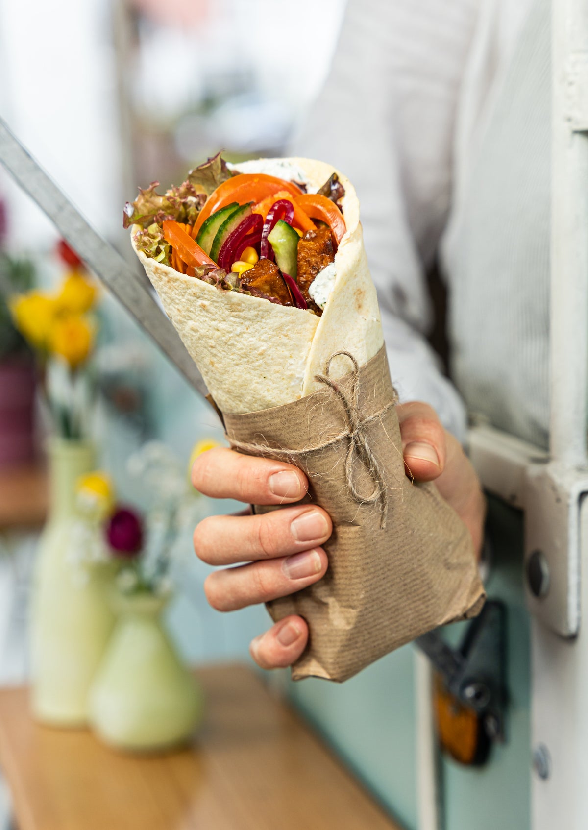 Rezept: Kunterbunter Wrap