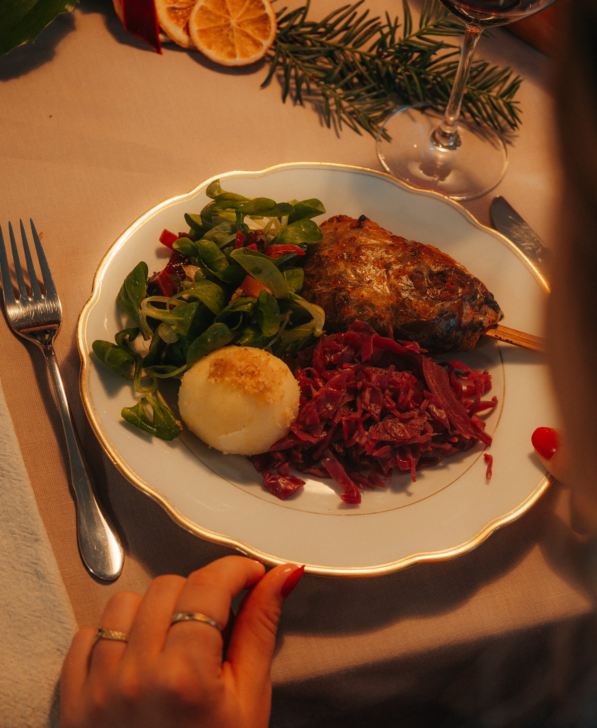 VEGANES WEIHNACHTSESSEN für Heilig Abend