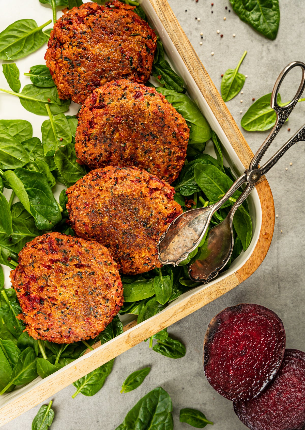 Rezept: Süßkartoffel-Quinoa-Patties