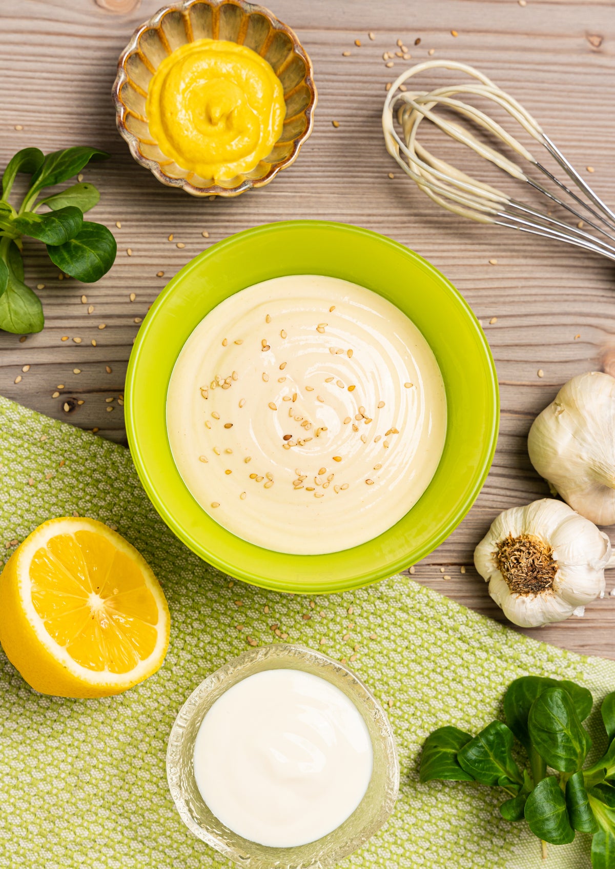 Rezept: Sesam-Joghurt-Sauce