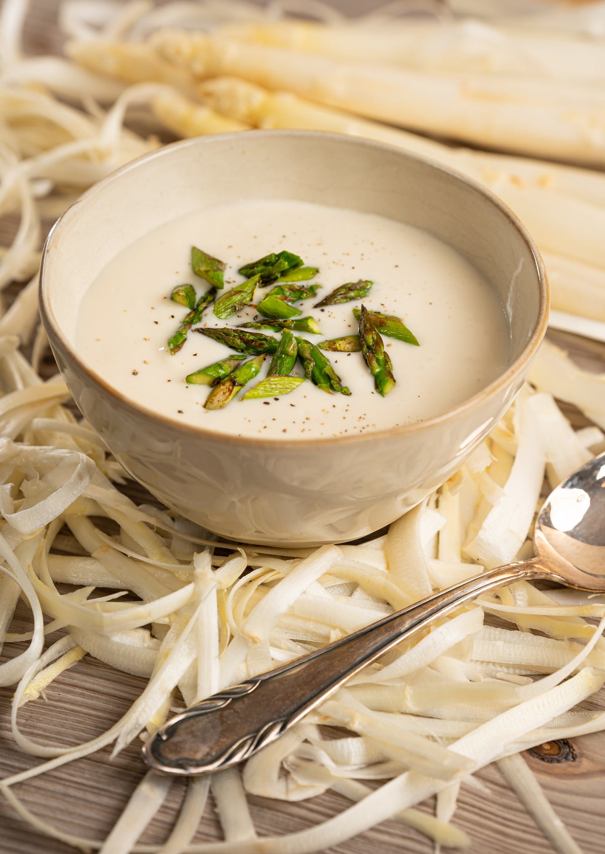 Rezept: Spargelcremesuppe